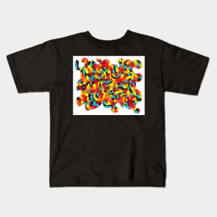 Colorful Chaos Kids T-Shirt